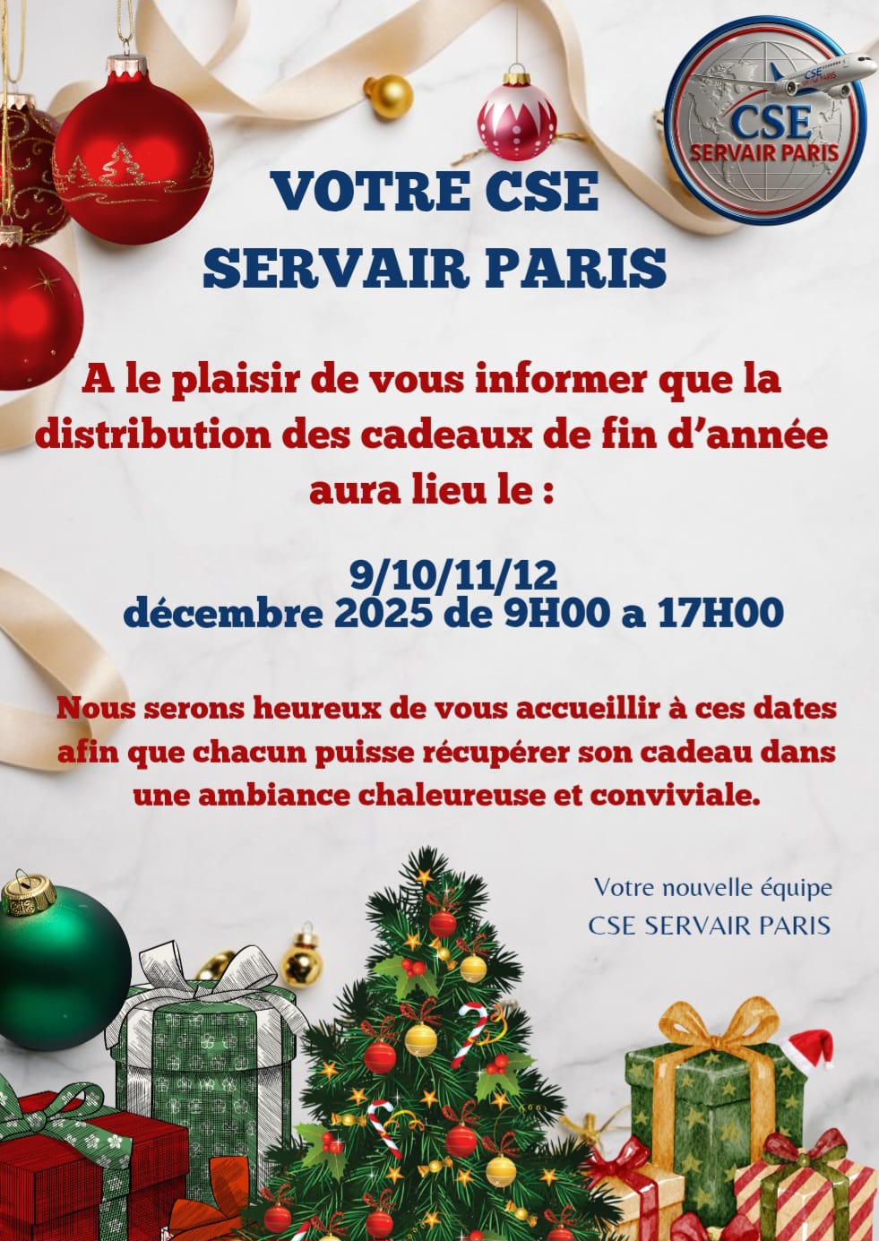 Succès Pour La Distribution Des Cadeaux De Fin D'année 2025 !🎄🎁