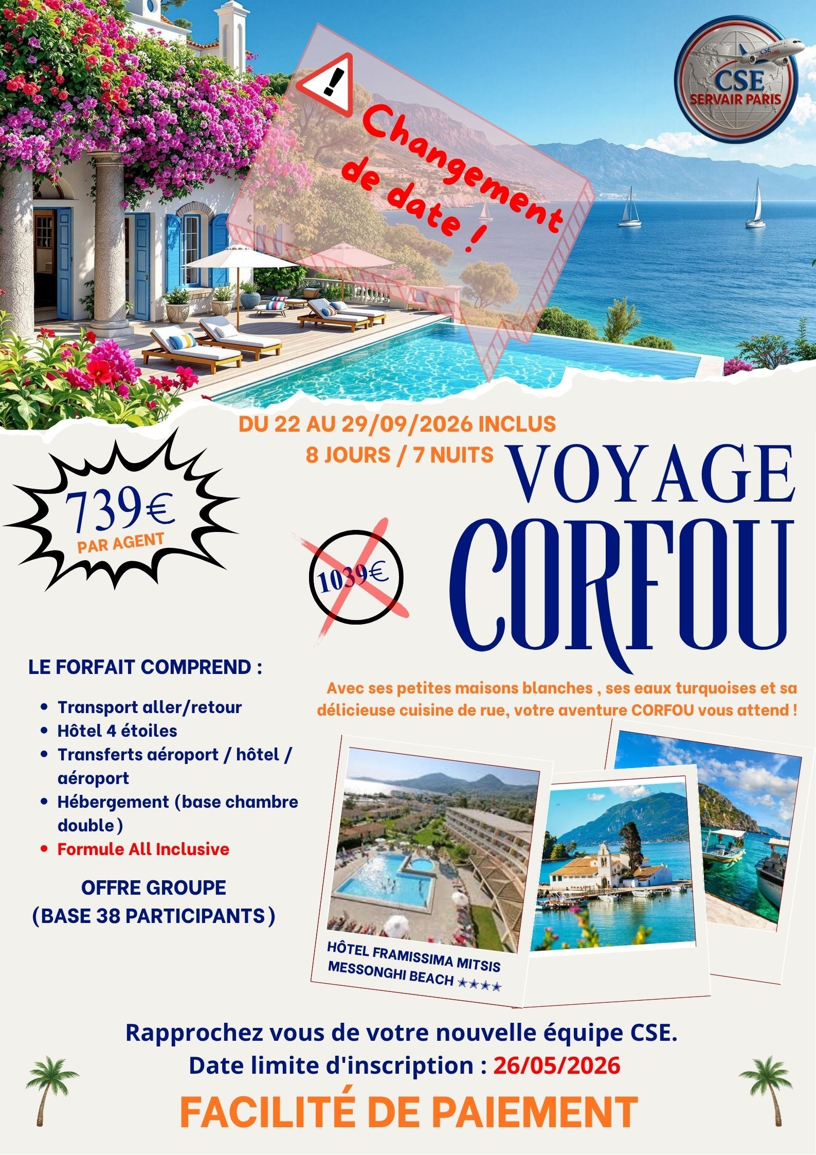 CORFOU / 739€